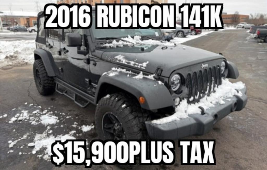 2016 Jeep Wrangler Unlimited Rubicon